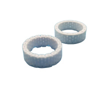 Anillo de cerámica de alúmina de impresión 3D de sustrato de disipación de calor de virola de cerámica modificado para requisitos particulares